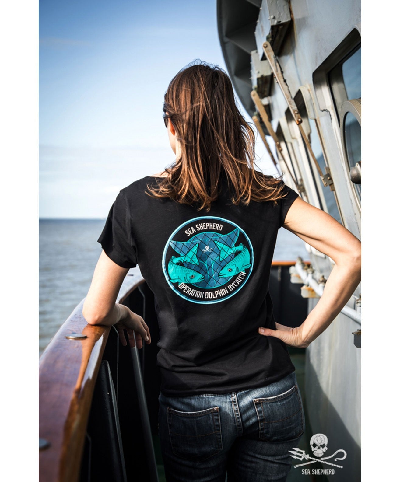 T-shirt Femme Dolphin Bycatch
