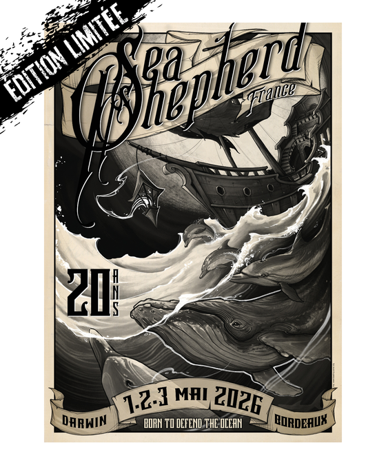 Affiche 20 ans Sea Shepherd France