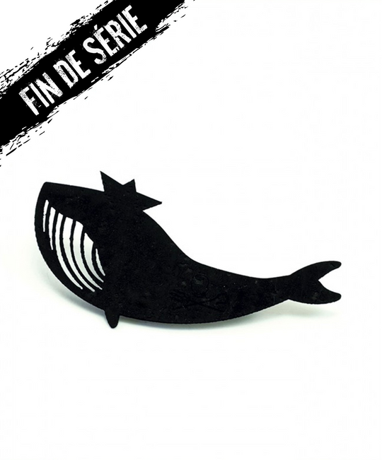Broche baleine Matcha Sea Shepherd
