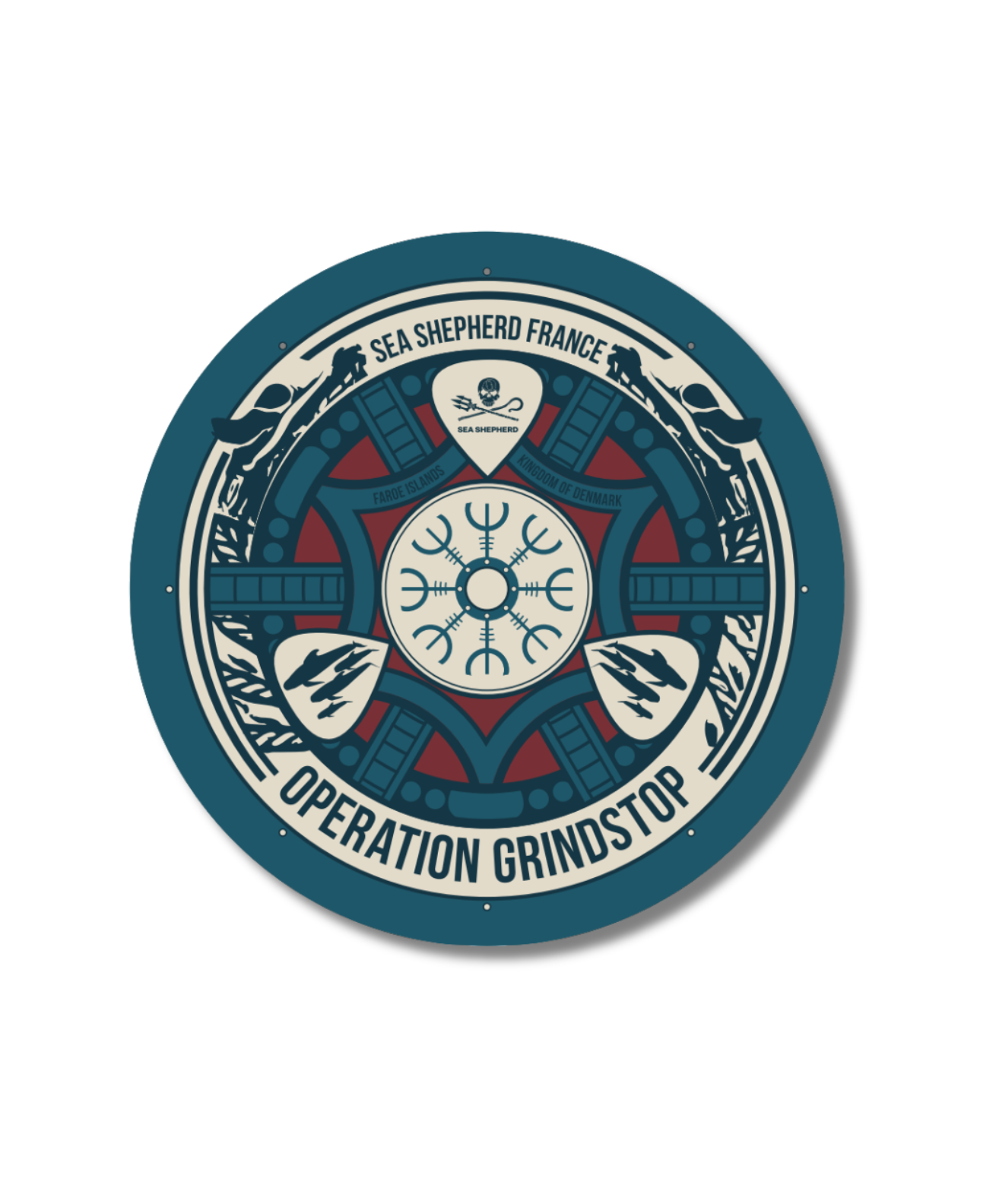 Autocollant Opération Grindstop