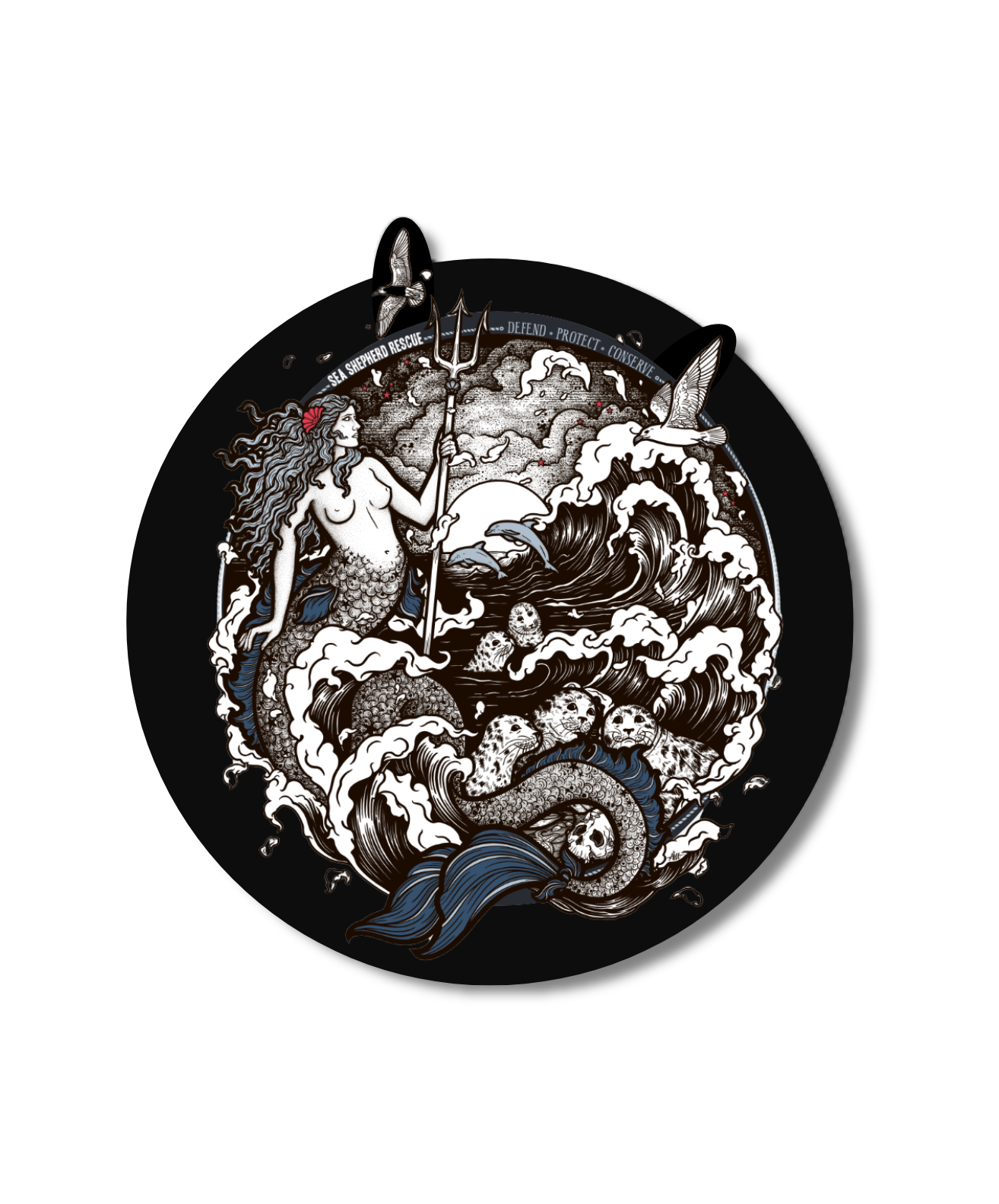 Autocollant Sea Shepherd Rescue