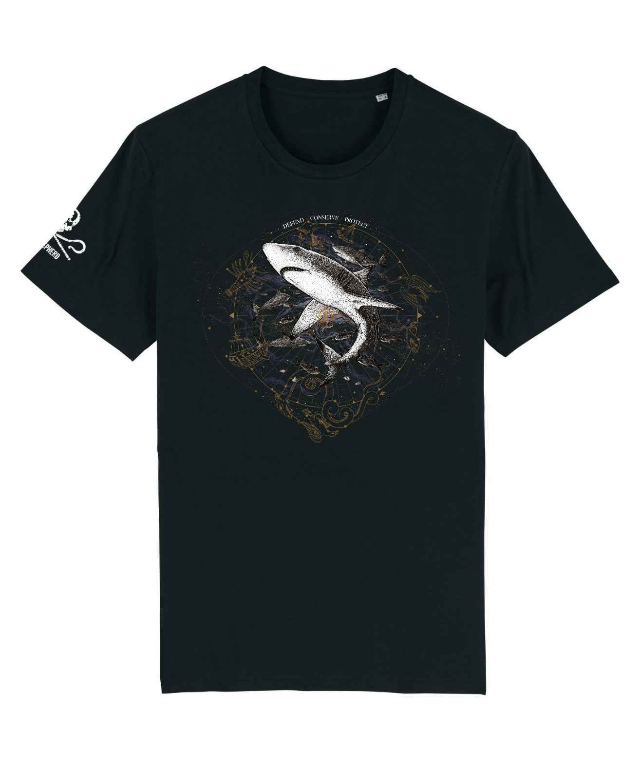 T-shirt Homme Requin Constellation