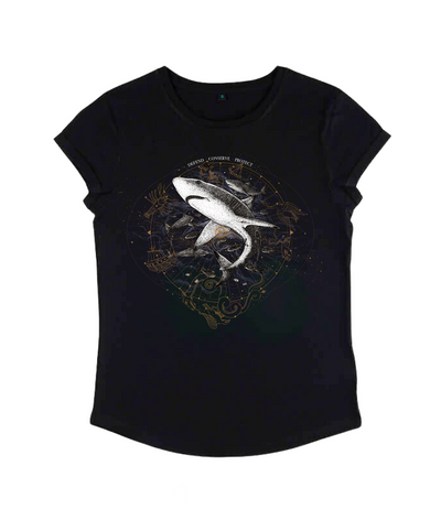 T-shirt Femme Requin Constellation