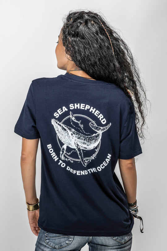 T-shirt Unisexe Baleine Defend