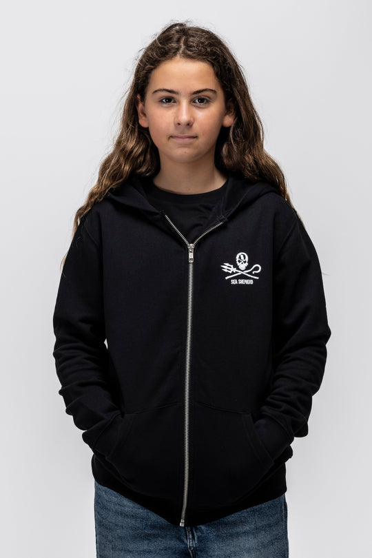 Sweat Zippé Jolly Roger Kids