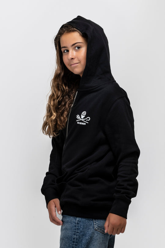 Sweat Zippé Jolly Roger Kids