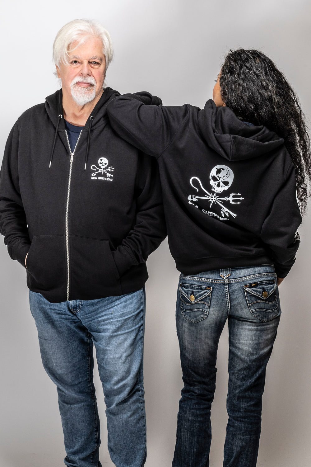 Sweat Zippé unisexe Jolly Roger Paul Watson