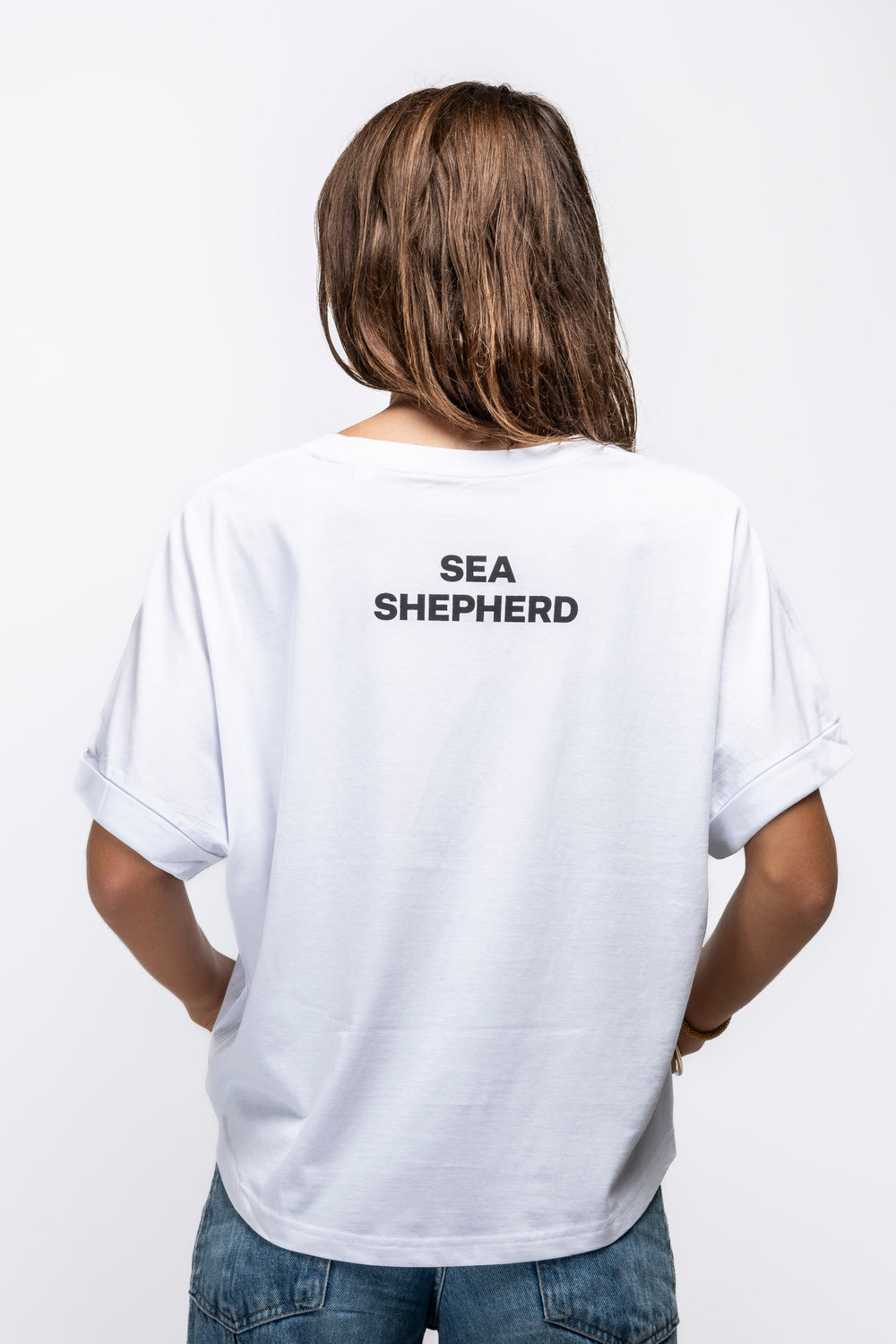 T-shirt Femme Baleine Defend