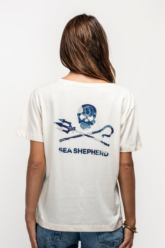 T-shirt Femme Jolly Roger Océan