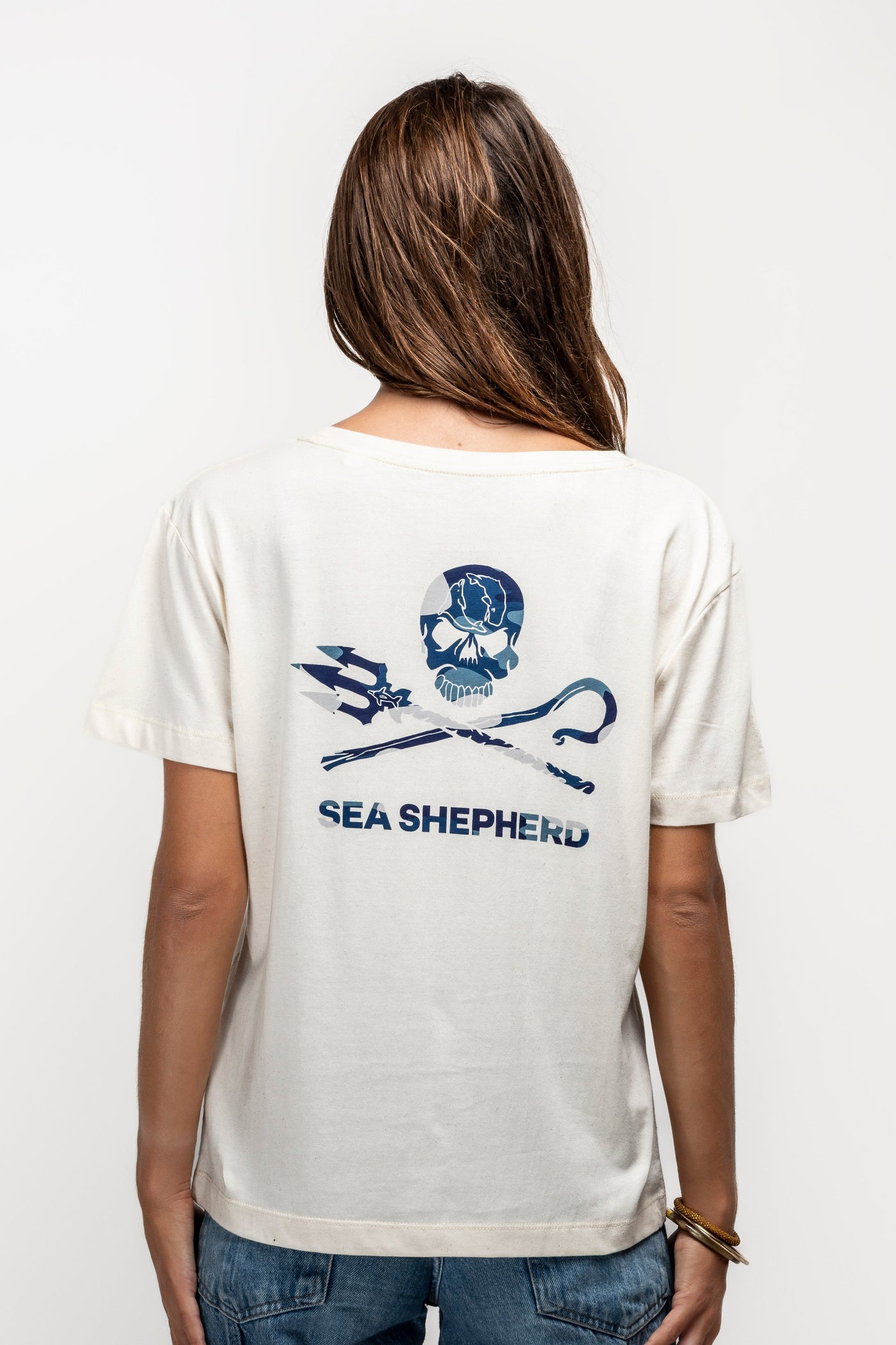 Women's T-shirt Jolly Roger Ocean