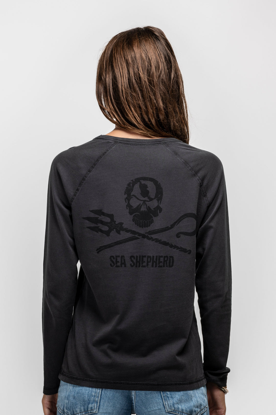 T-shirt Femme Manches Longues Jolly Roger