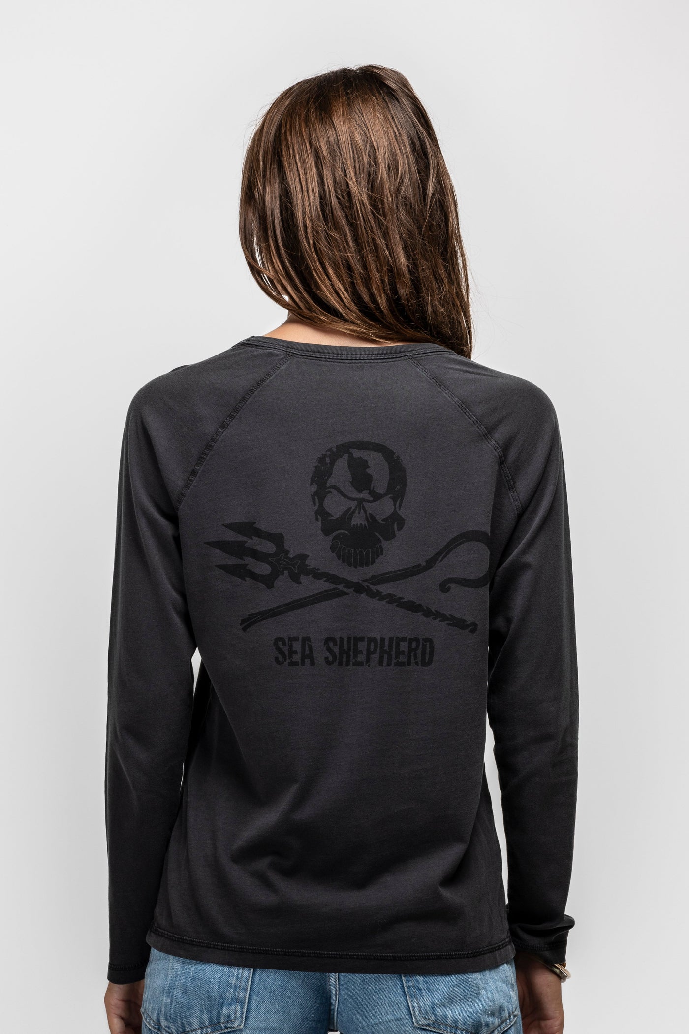 T-shirt Femme Manches Longues Jolly Roger