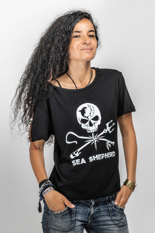 T-shirt Femme Jolly Roger Paul Watson