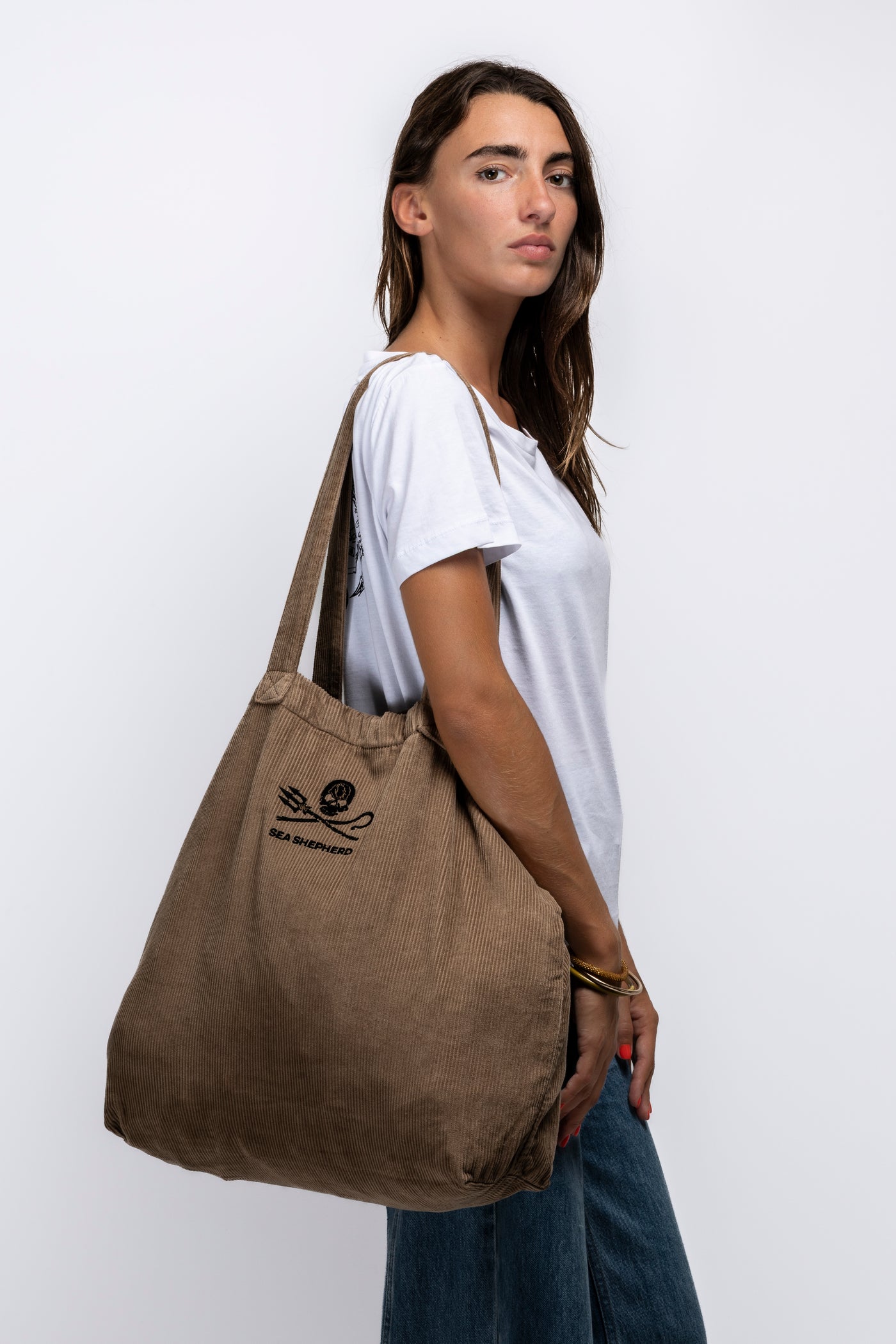 Sac en velours Jolly Roger