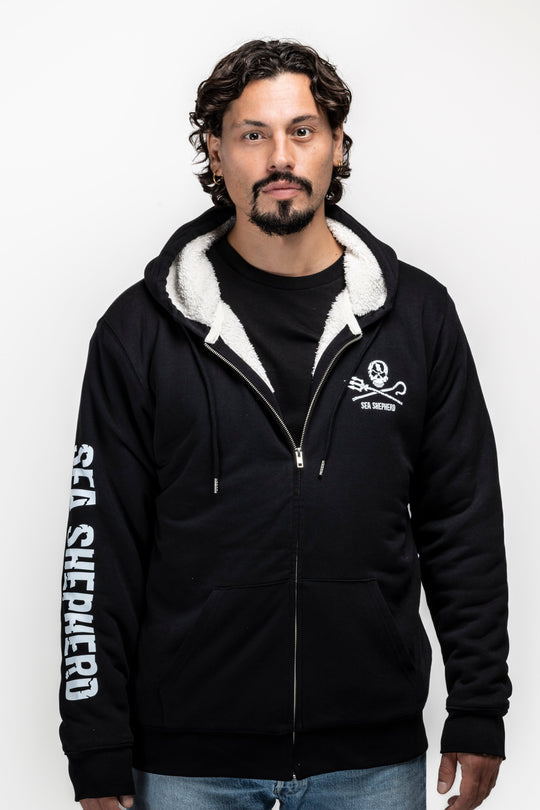 Sweat Sherpa Zippé Unisexe Jolly Roger