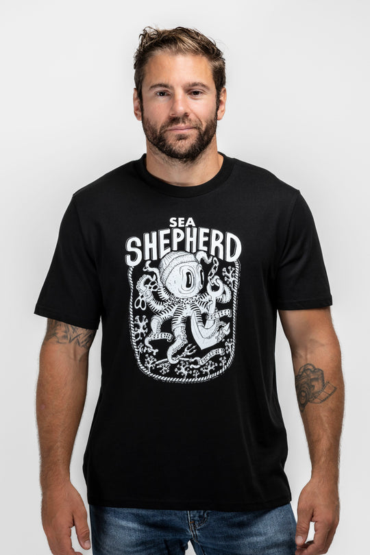 T-shirt Unisexe Pieuvre