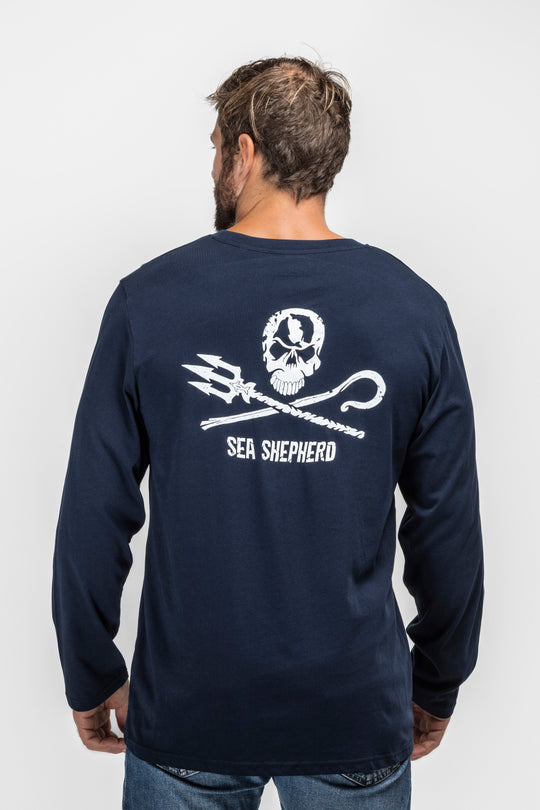 T-Shirt Unisexe Manches Longues Jolly Roger