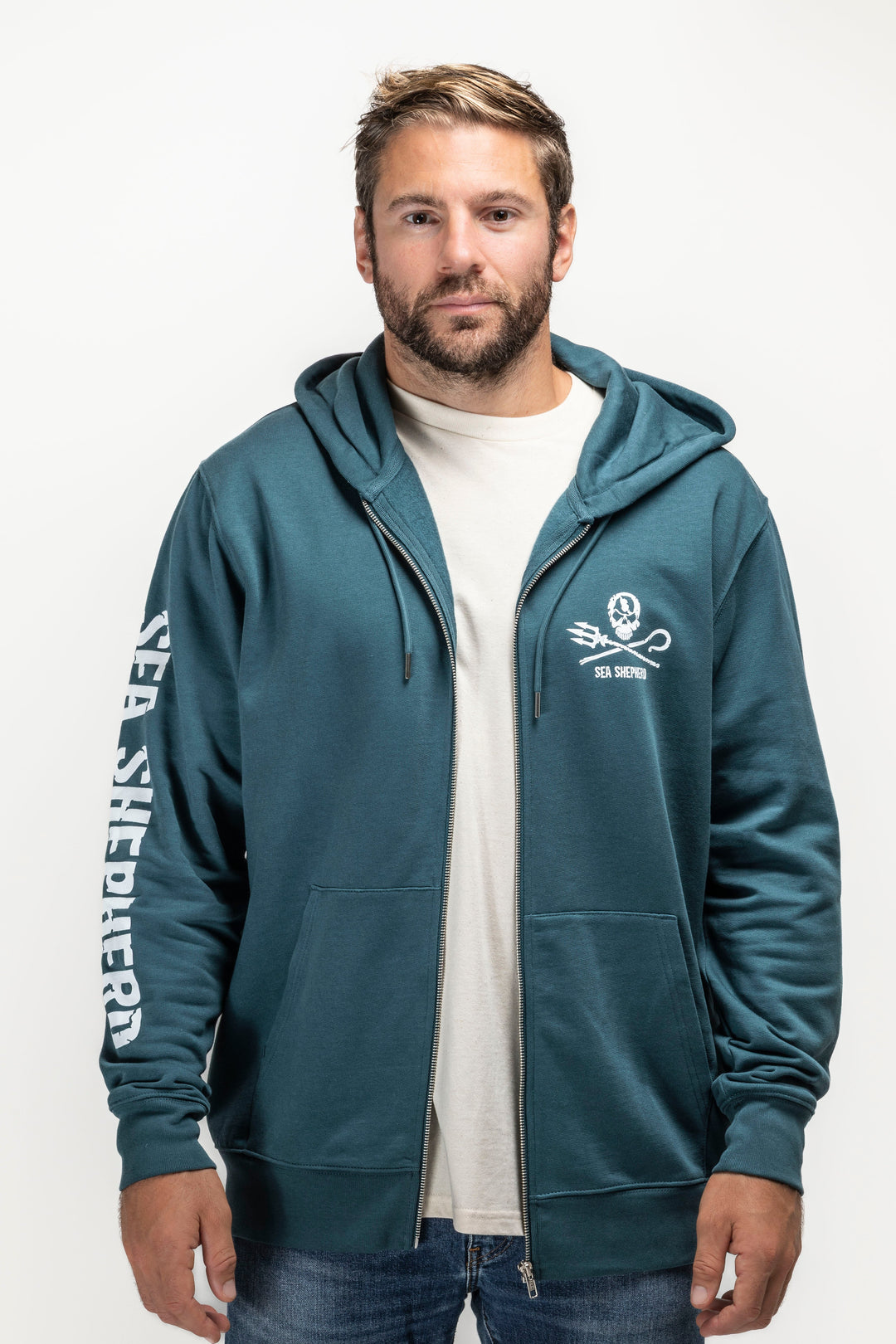 Sweat Zippé unisexe Jolly Roger