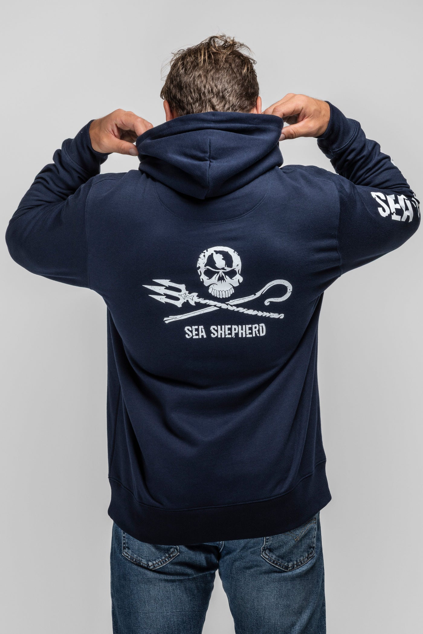 Unisex Sweatshirt Jolly Roger Navy