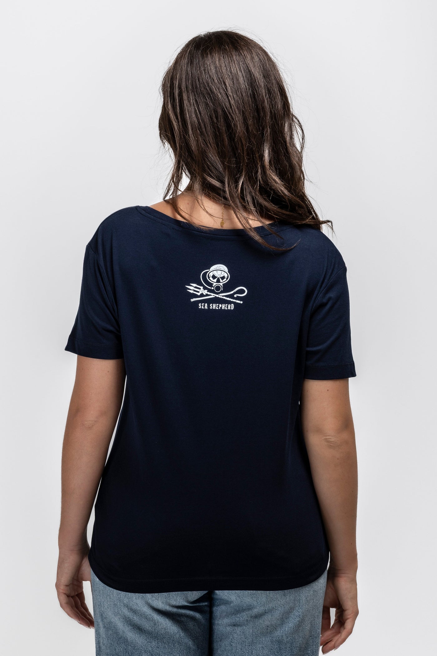 Women's Dive Navy T-shirt
