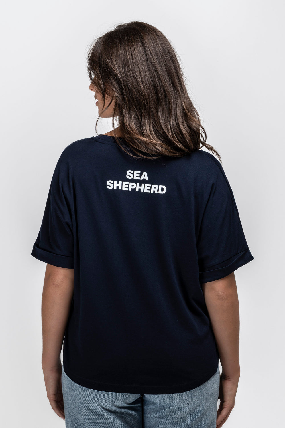 T-shirt Femme Baleine Defend