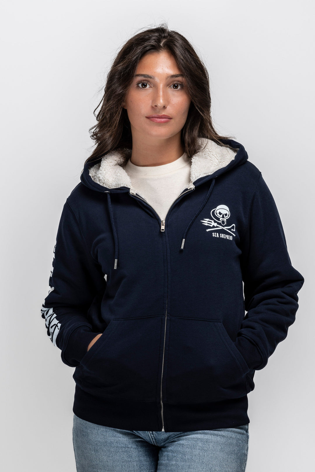 Sweat Sherpa Zippé Unisexe Dive