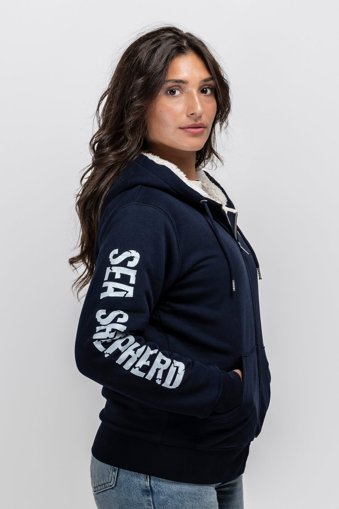 Sweat Sherpa Zippé Unisexe Dive