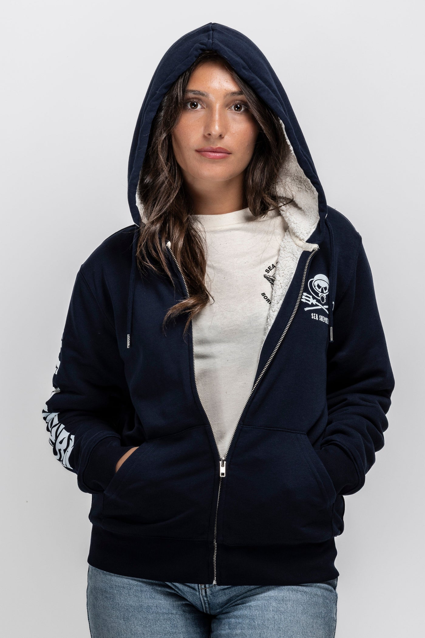 Sweat Sherpa Zippé Unisexe Dive