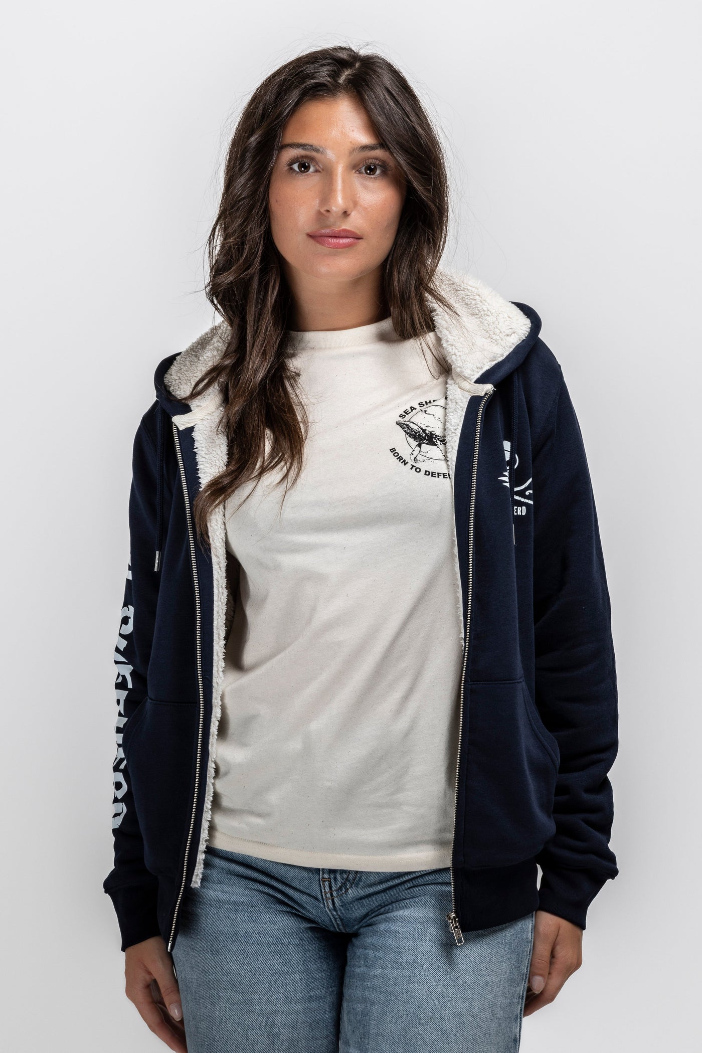 Sweat Sherpa Zippé Unisexe Dive