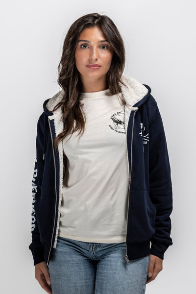 Sweat Sherpa Zippé Unisexe Dive