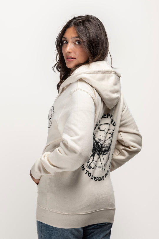 Sweat Zippé Unisexe Baleine Defend