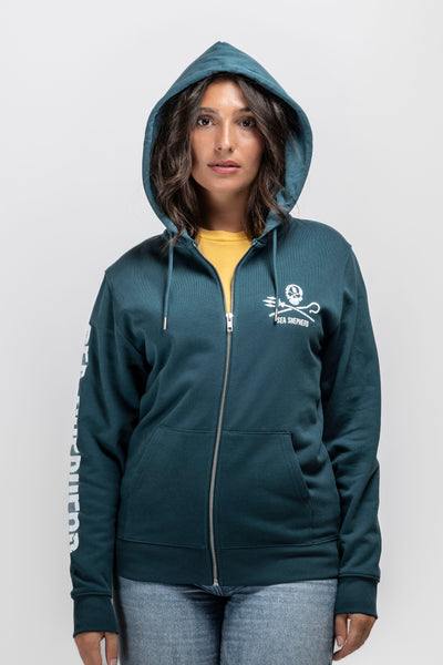 Sweat Zippé unisexe Jolly Roger