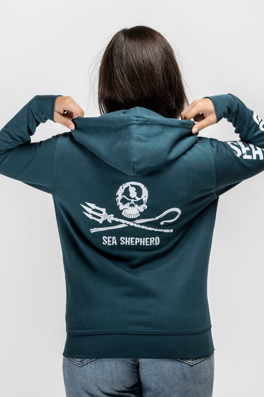 Sweat Zippé unisexe Jolly Roger