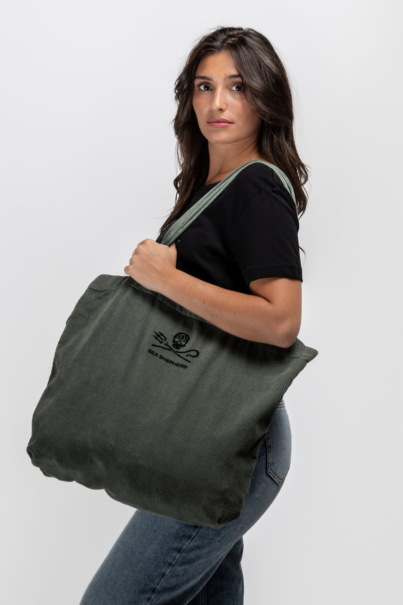 Sac en velours Jolly Roger