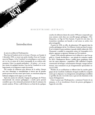 Paul Watson : Biocentrisme