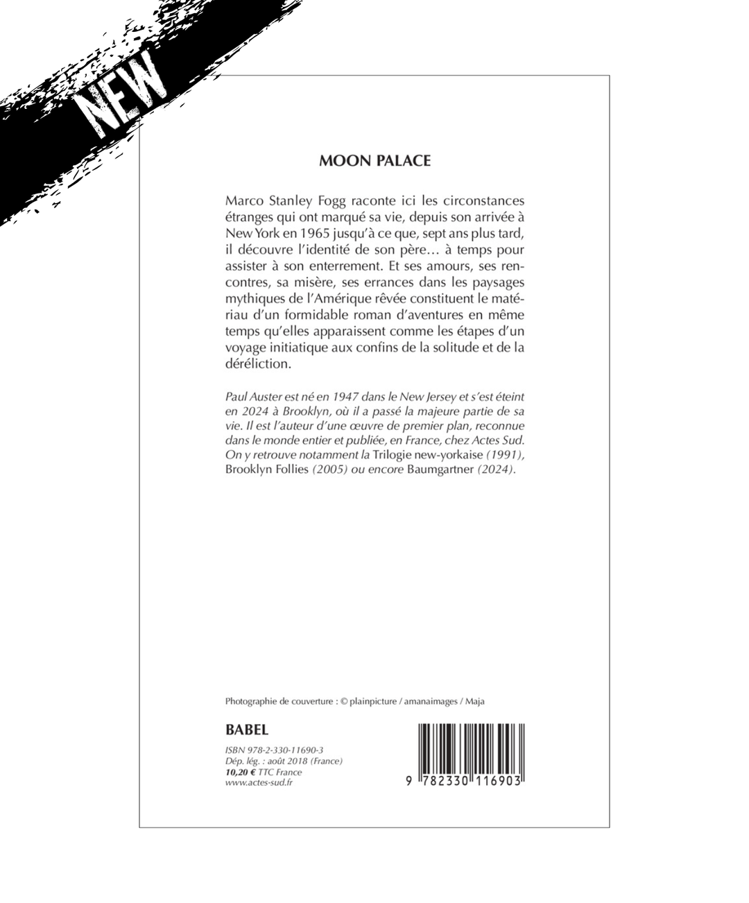 Livre Poche Moon Palace