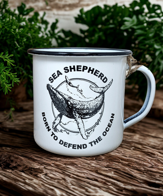 Mug Acier Baleine Defend