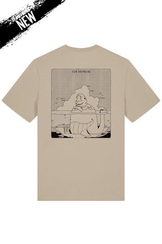 T-shirt Unisexe Sur le Dos du Monde