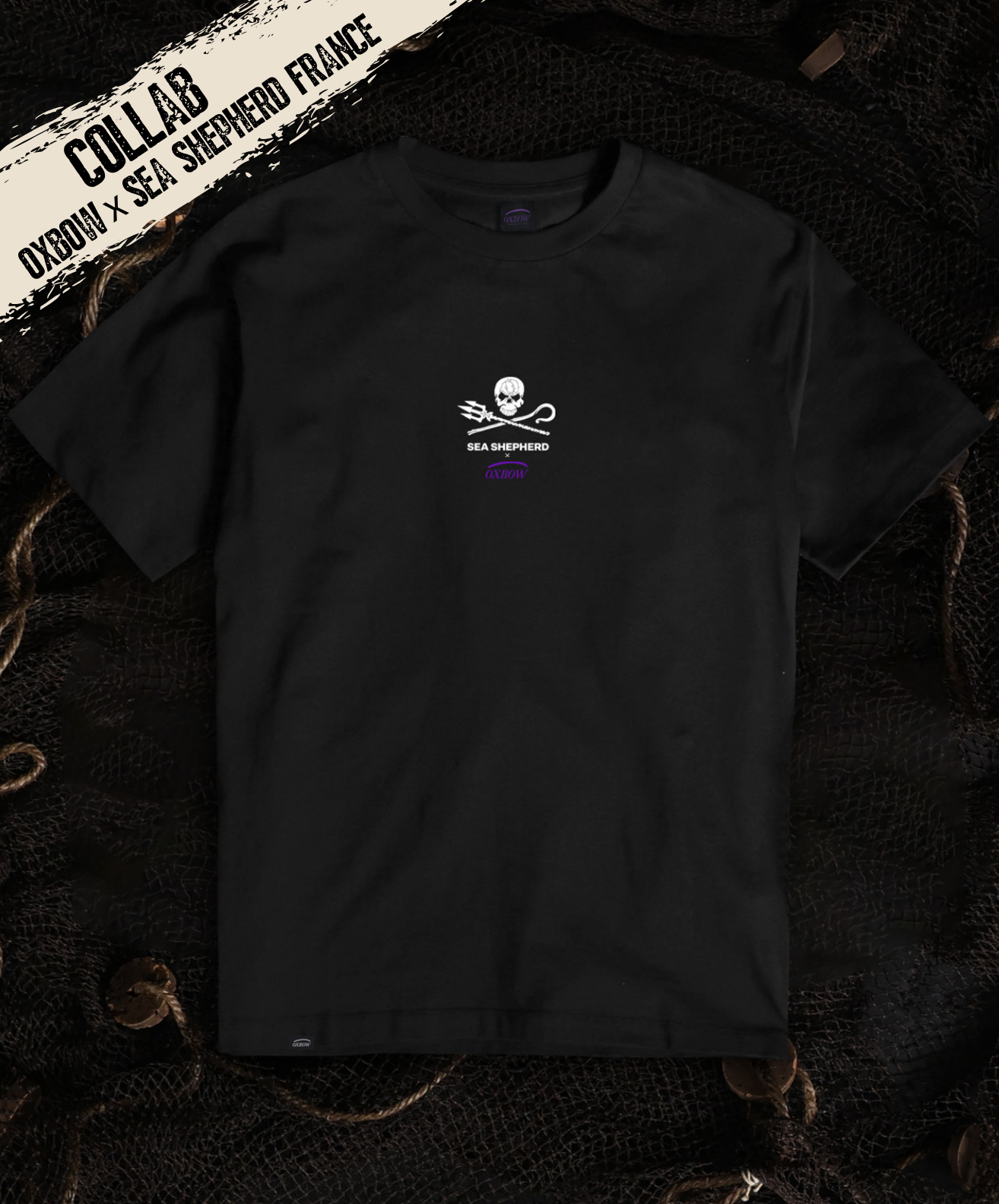 T-shirt Unisexe Oxbow x Sea Shepherd