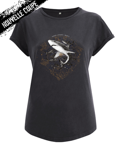 T-shirt Femme Requin Constellation