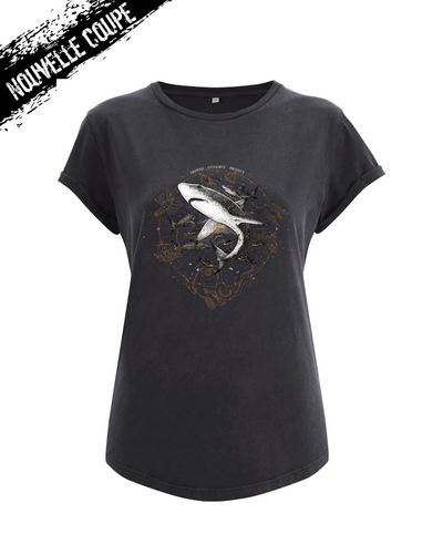 T-shirt Femme Requin Constellation