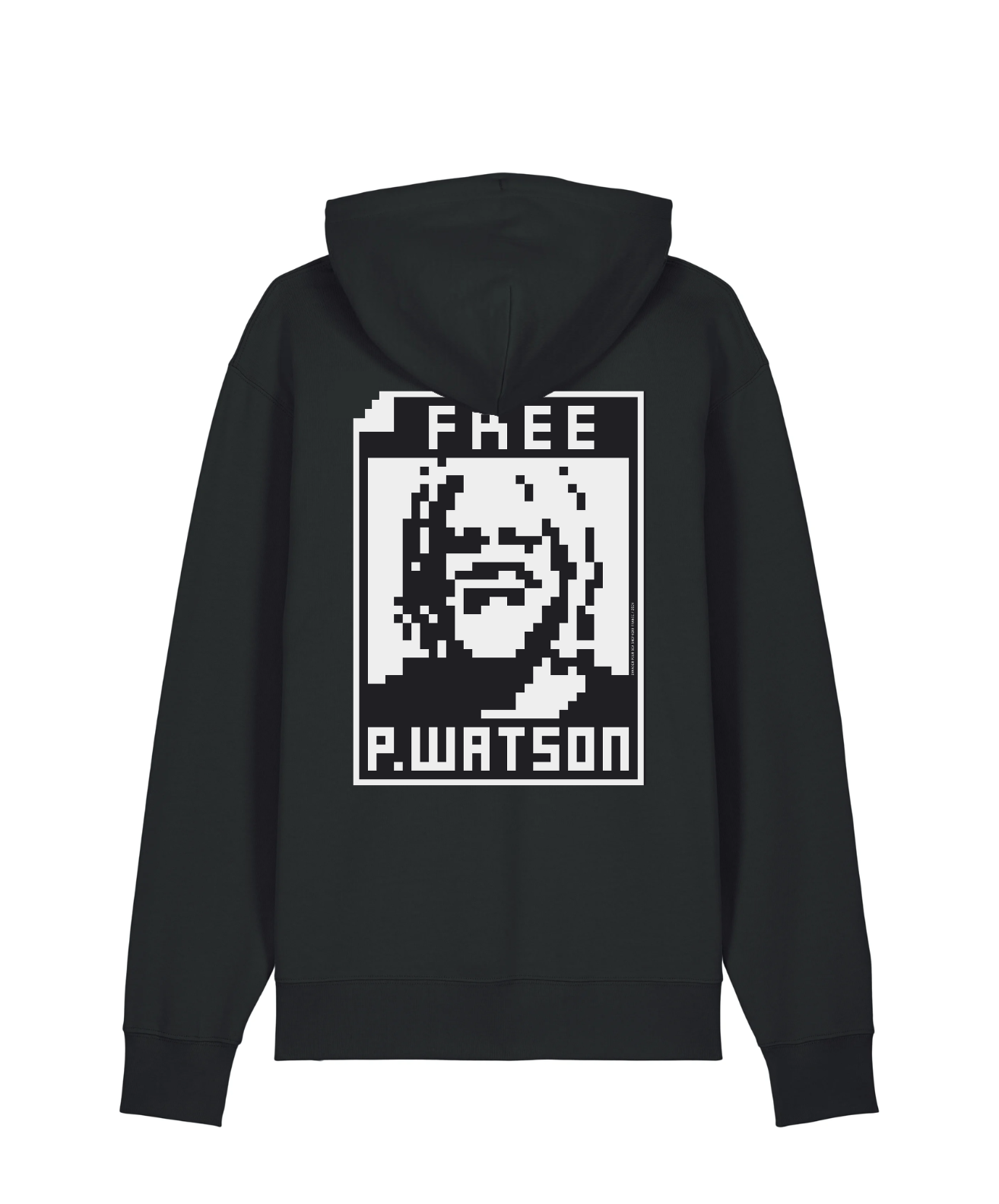 Sweat Unisexe Free Paul Watson x Invader