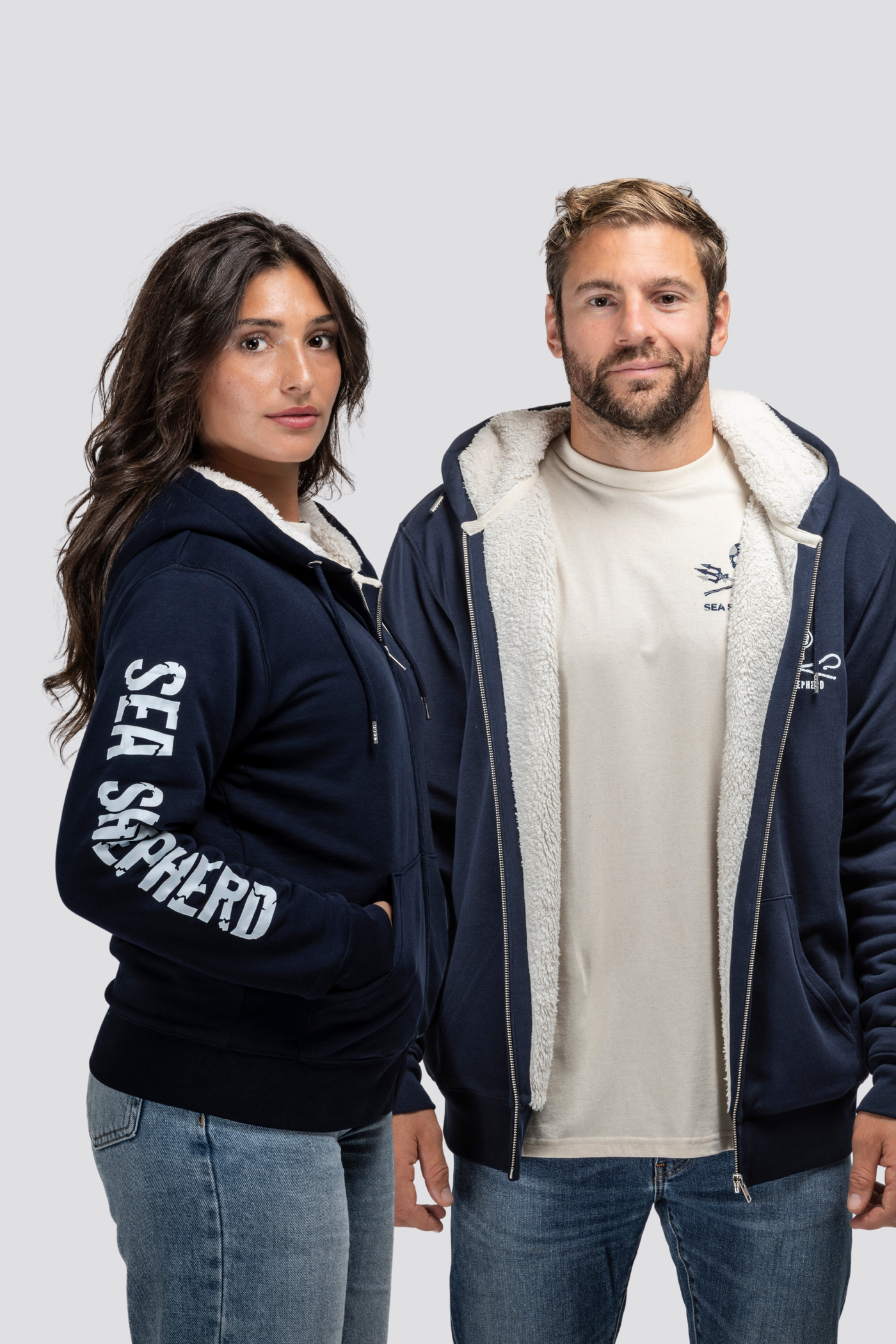 Sweat Sherpa Zippé Unisexe Dive