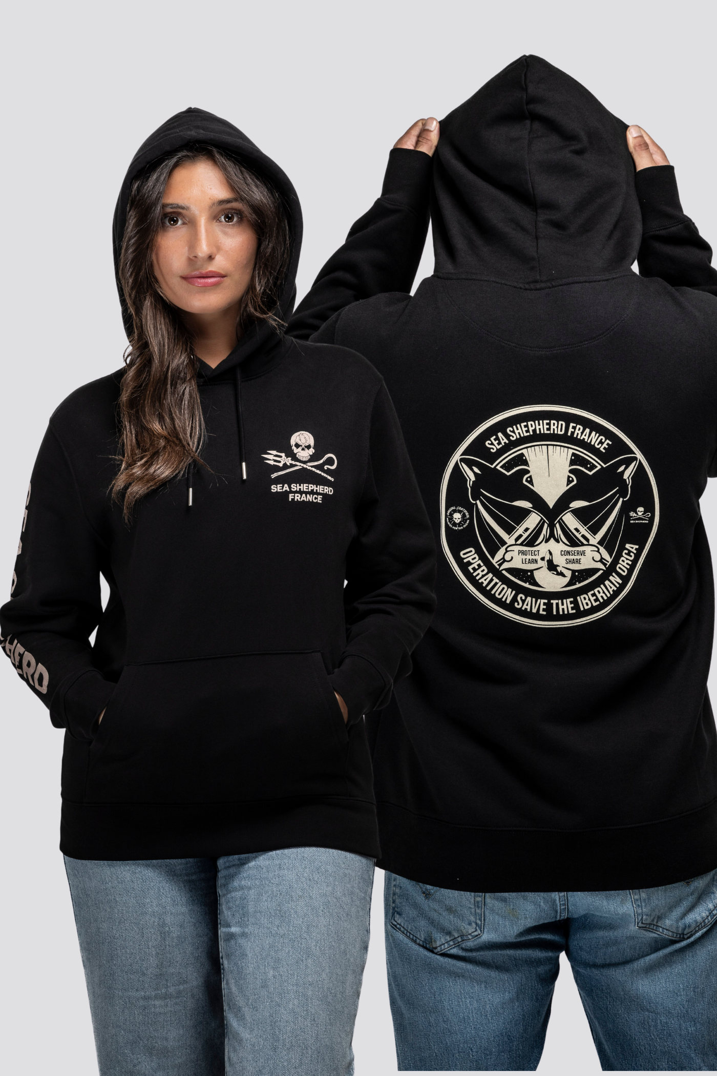 Sweat Unisexe Opération Save The Iberian Orca