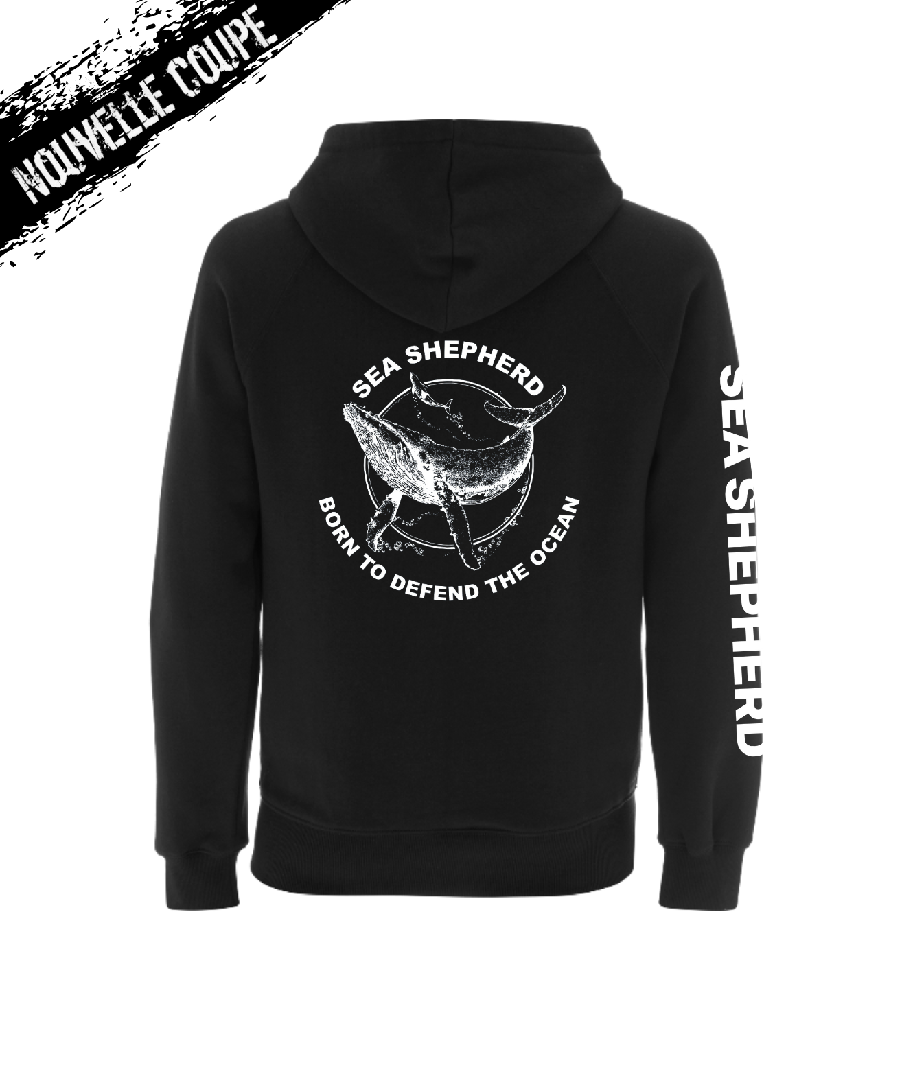 Whale Defend Unisex Zip Sweatshirt