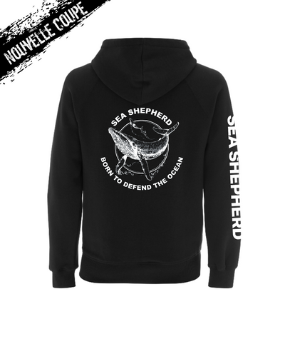 Sweat Zippé unisexe Baleine Defend