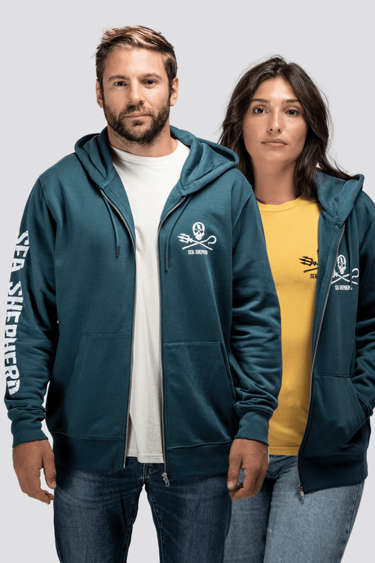 Sweat Zippé unisexe Jolly Roger