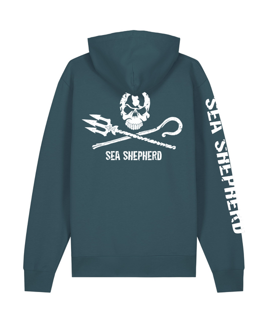 Sweat Zippé unisexe Jolly Roger