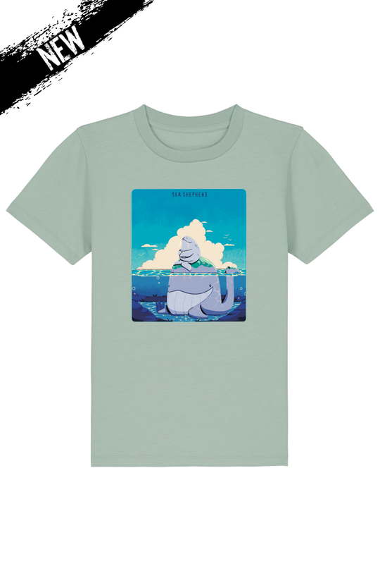 T-shirt Kids Sur le Dos du Monde