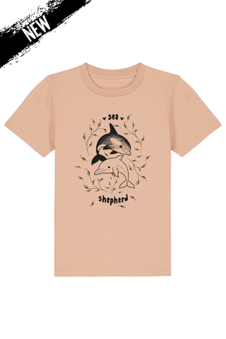 T-shirt Kids Dolphins Duo